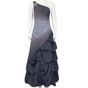 🔥 🎉 ONYX NITE EVENING RUCHED  FORMAL DRESS SIZE 10 - NEW WITHOUT TAGS